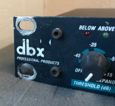 配信機器・PA機器・レコーディング機器 dbx 166XL Dual Compressor Limiter Gate Rack Mount DBX 166XL Dual Channel Compressor Limiter Gate