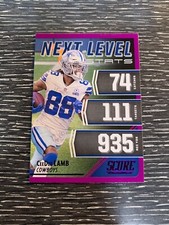 2021 Score - Next Level Stats Purple #NL22 CeeDee Lamb 2A