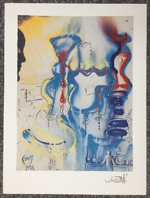 Salvador Dali -  The Pharmacist L/ED Offset Lithograph