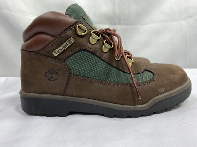 Timberland 16937M Field Hiking Walking Boots Beef & Broccoli Green Brown Sz 4.5 | eBay