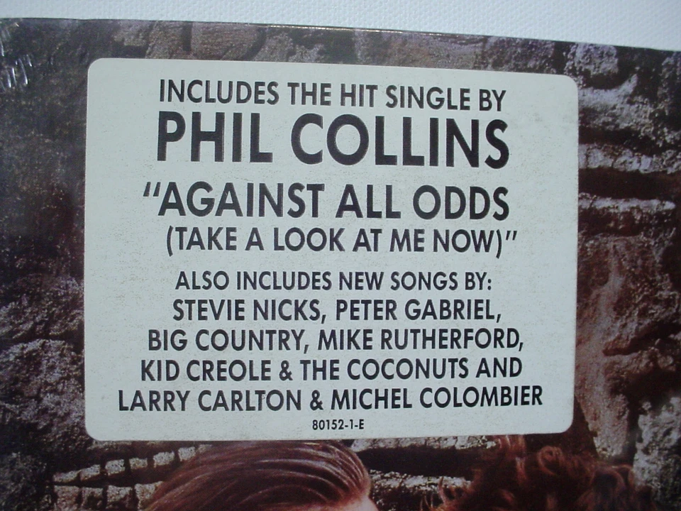 AGAINST ALL ODDS SEALED Atlantic 80152 Phil Collins Peter Gabriel Stevie Nicks - Image 3 of 3