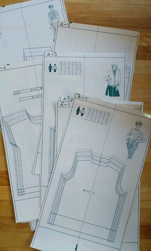 Patrones laminados 40 páginas para hombre mujer niño niña - Imagen 3 de 5