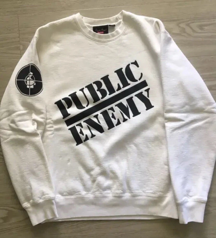 Col rond Supreme X Undercover Collab blanc homme SS18 XL