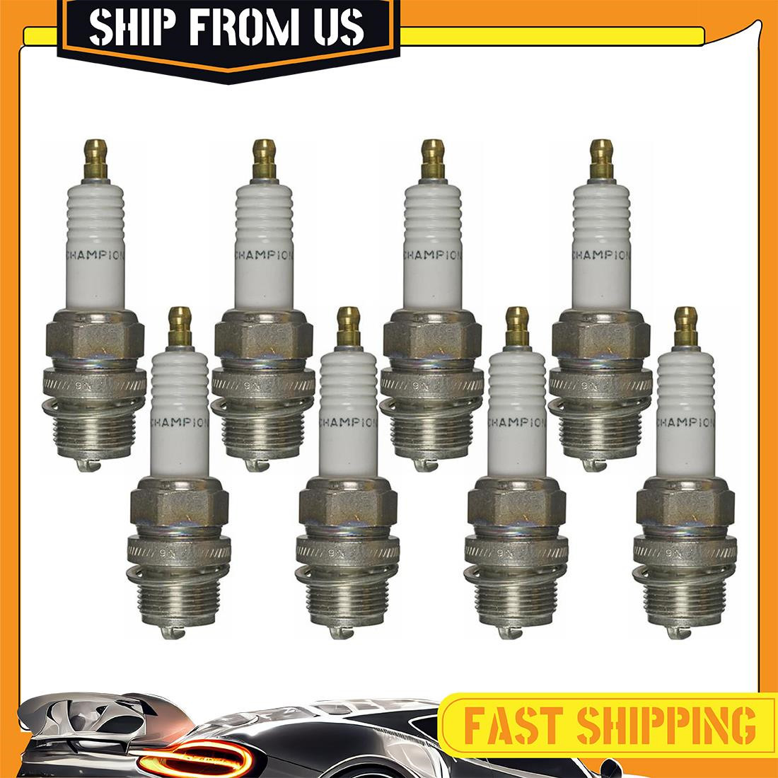 Champion Spark Plug Spark Plug 8x For Auburn Model 125 1930  Cole 8-50 1916
