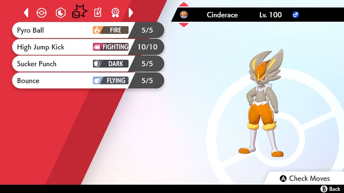 🌟Cinderace Shiny non shiny Best Stats Pokemon Sword and Shield Home🌟