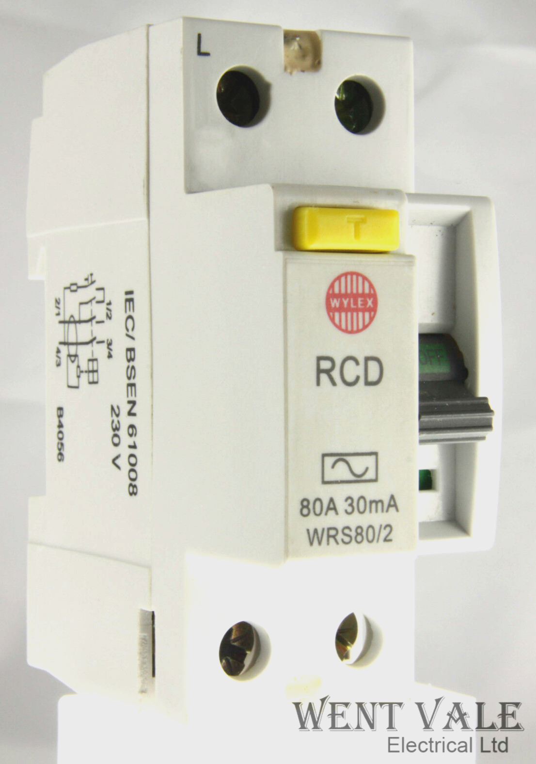 Wylex Lifeline - WRS80/2 - 80a 30mA Double Pole Class AC RCD New in Box