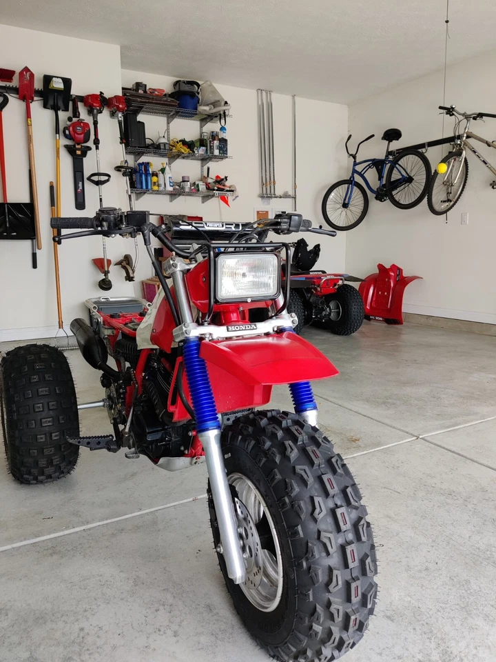 "BLUE" Honda ATC250SX And ATC200X Fork Rebuild Kit W/ Seals ***Correct Size!!** - Image 2 of 4