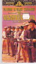 The Magnificent Seven VHS 1997 Western Legends Yul Brynner Steve McQueen