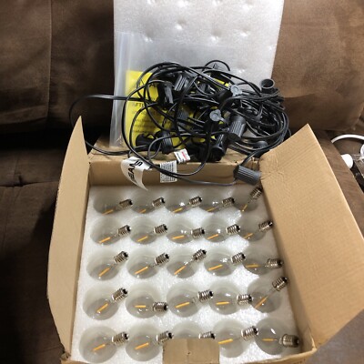 Mr. Beams LED Weatherproof Outdoor String Lights 25  With 25 LED Bulbs NEW!!!
