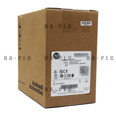 New Allen-Bradley 25C-D010N104 PowerFlex 527 4kW / 5Hp AC Drive