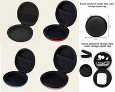 Earbud Case Portable EVA Earbuds Carrying Case Storage Bag Organizer Small