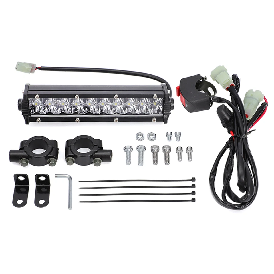 LED Headlight Light Bar Kit Plug-N-Play For Honda CRF230F KLX110 TTR110 Pitbike - Image 4 of 4