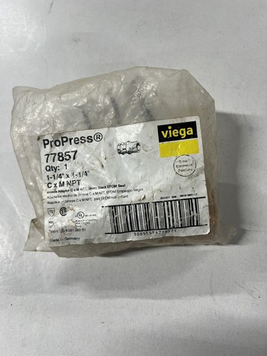 Viega ProPress 77857 1-1/4โ X 1-1/4โ C X M NPT