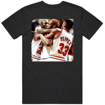 T Shirt Jordan Pippen Rodman Shirt Dennis Rodman Jordan Pippen