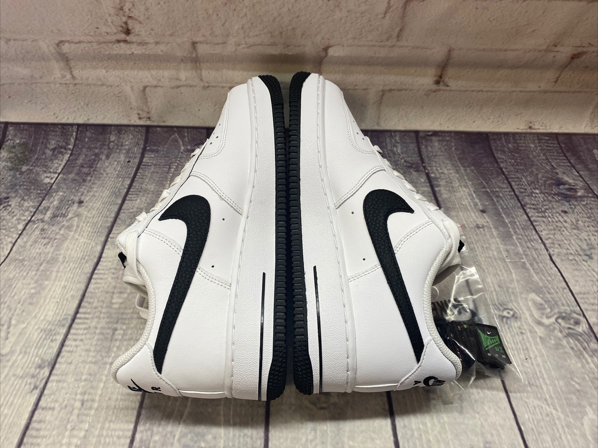 Nike Air Force 1 Low NY vs NY Black White Shoes CW7297-100