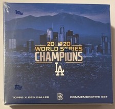 2020 Topps x Ben Baller – Los Angeles Dodgers World Series Champion's set
