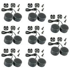 8 PAIRS | Audiobank AB-204TW 1200 Watts Car Audio Piezo Super Dome Tweeter