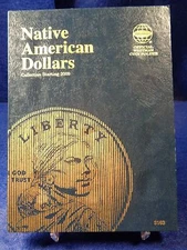 Whitman Native American Dollars #1 Starting 2009 Coin Folder, Album Book # 3163