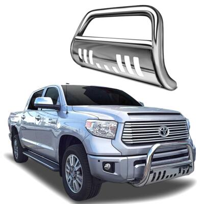 3'' Bull Bar Push Bumper Grille Guard for 08-21 Toyota Tundra/Sequoia