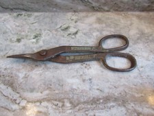 MONTGOMERY WARD CONTENDER - METAL SHEAR / TIN SNIPS - VINTAGE TOOL - MADE IN USA