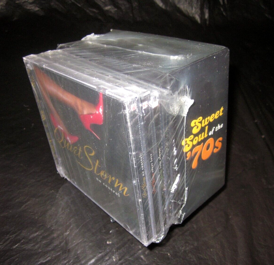 19 CD Box Set TIME LIFE Sweet Soul Of The 70s + Quiet Storm Rhythm and