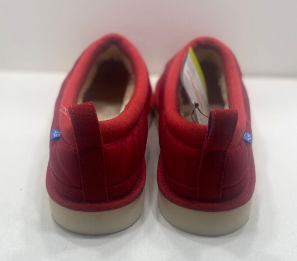 UGG TASMAN LTA RED POLYESTER PUFF/ WOOL SLIPPERS SHOES, MEN US Size 12 New UGG Men main image 4