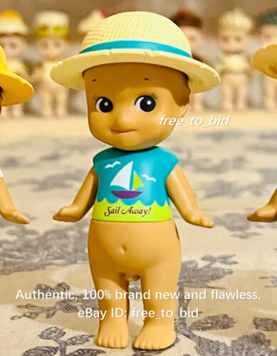 Sonny Angel Caribbean Sea Summer Series Green Straw Hat Mini Figure - Imagen 4 de 7