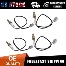 4Pcs Oxygen O2 Sensors For Honda Accord 3.0L V6 2003 2004 2005 2006 2007