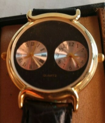 Fancy Quartz Wrist Watch Base Metal Bezel Water Resistance-Free Shippin w/Track!