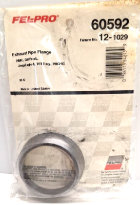 FEL-PRO 60592 Exhaust Pipe Gasket – OE Quality Replacement For A Secure Seal 4 thumbnail image