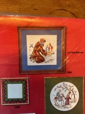 VTG ARTCRAFT Concepts THE FIRST CHRISTMAS CRIB CREWEL EMBROIDERY KIT NATIVITY