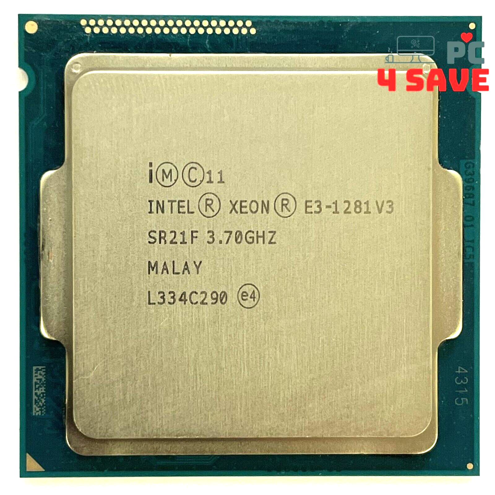 SR21F Intel Xeon E3-1281 V3 Quad Core 3.70ghz 8mb CPU 