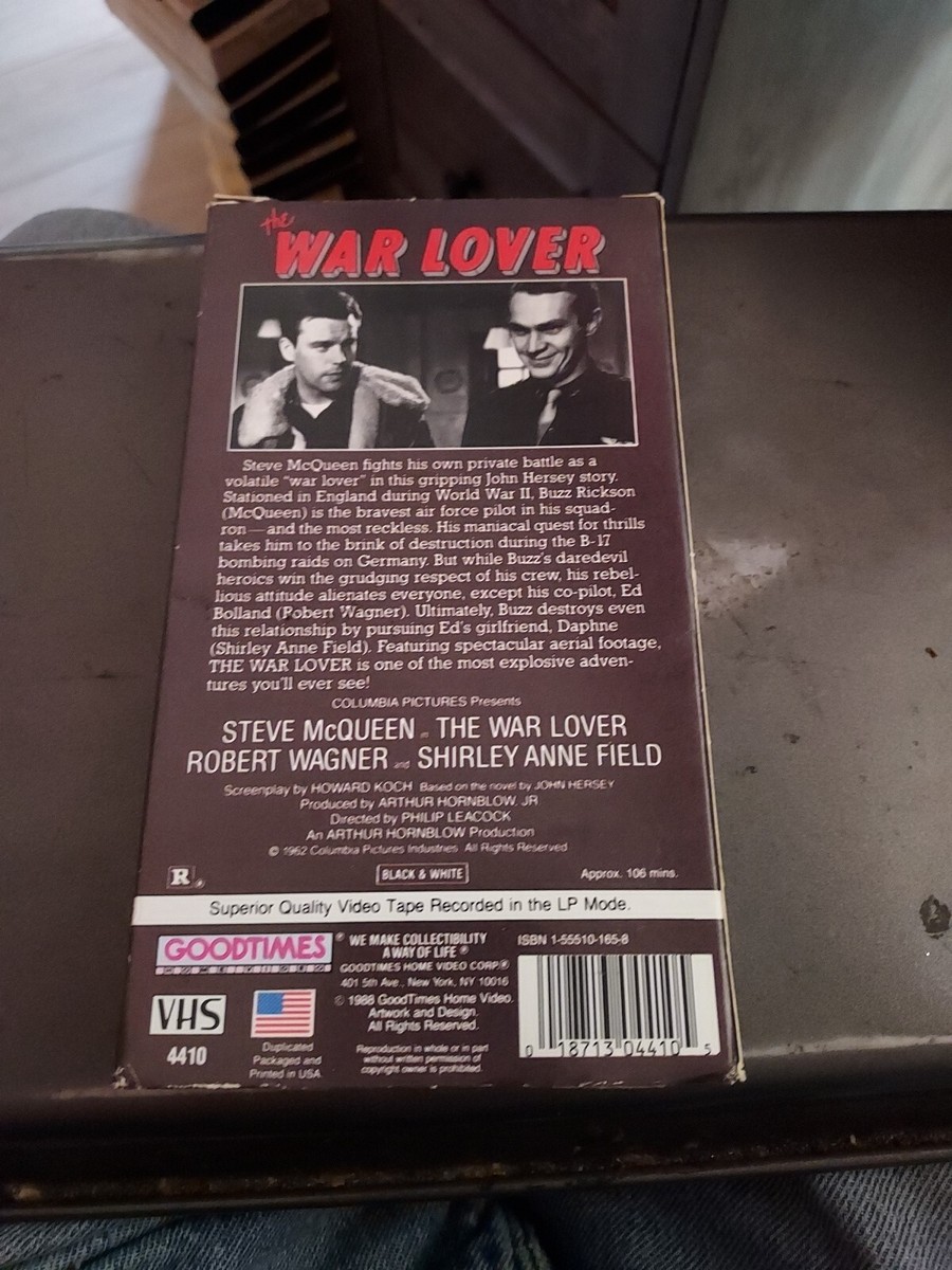 STEVE McQUEEN the WAR LOVER ビデオ 未開封 未使用