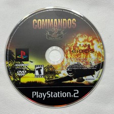 Commandos 2: Men of Courage (Sony PlayStation 2, 2006) *Disc Only* Tested