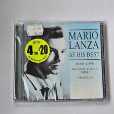 MARIO LANZA AT HIS BEST (MUSIC CD SEALED)