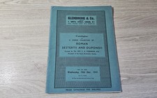 SUBASTA BRILLANTE GATO, ROMAN SESTERTII & DUPONDII, REV E.A.SYDENHAM M.A, 1941
