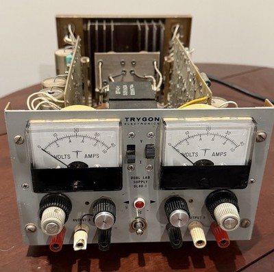 Vintage Trygon Electronics, DL40-1, DC  Power Supply, Dual Lab, Systron Donner