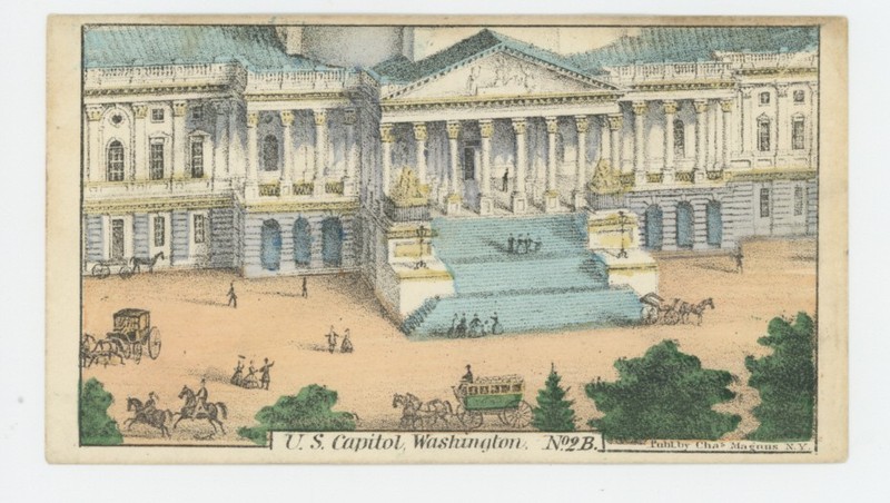 Mr Fancy Cancel CIVIL WAR PATRIOTIC SC-DC-130 MAGNUS COLOR US CAPITOL #2B D