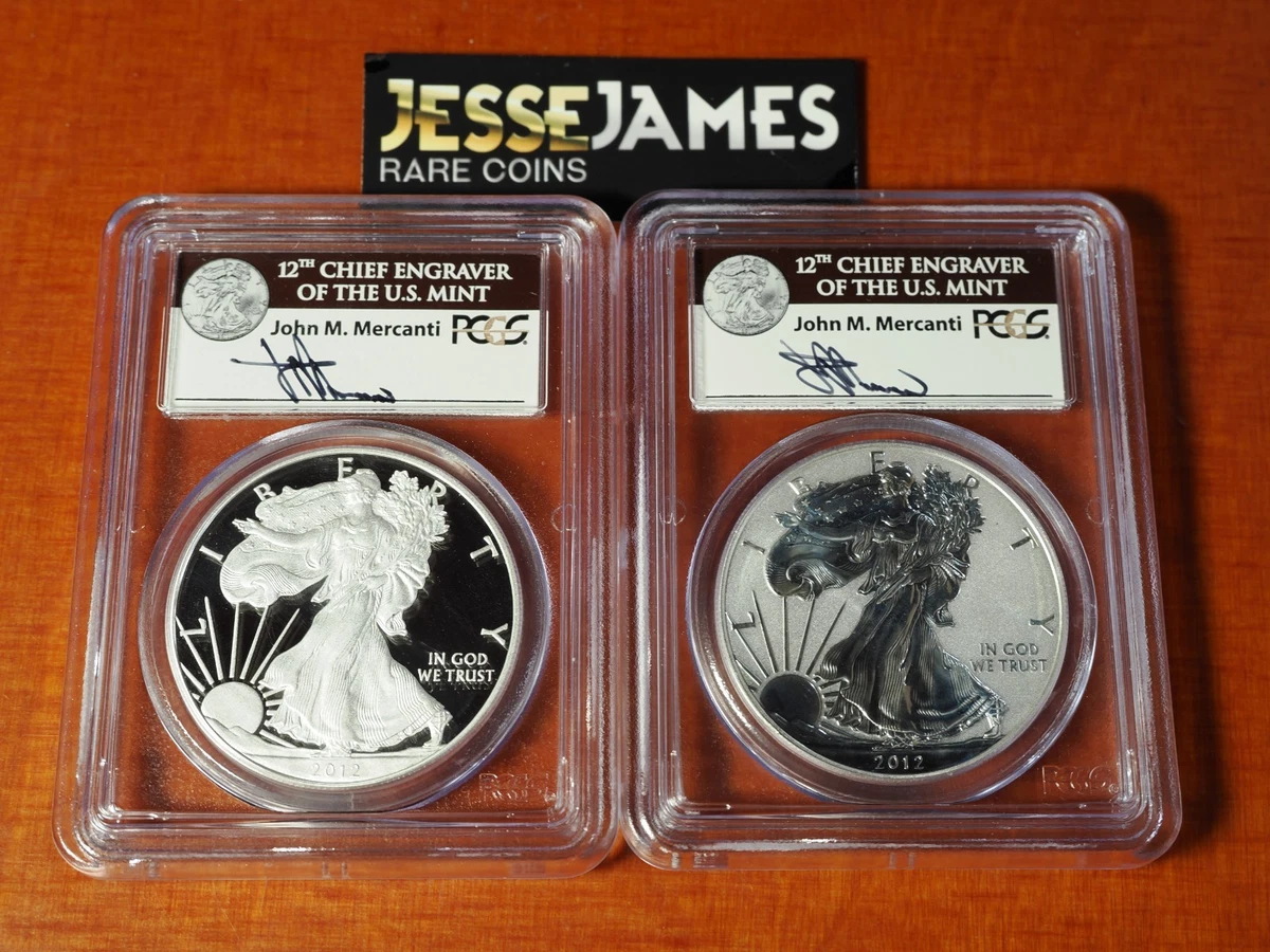 American Eagle PCGS 2012 Silver Bullion Coins for sale | eBay