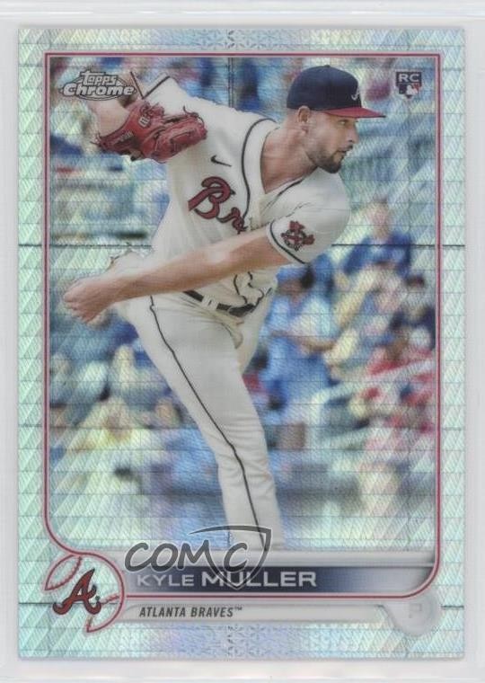 2022 Topps Chrome Prism Refractor Kyle Muller #70 10gn