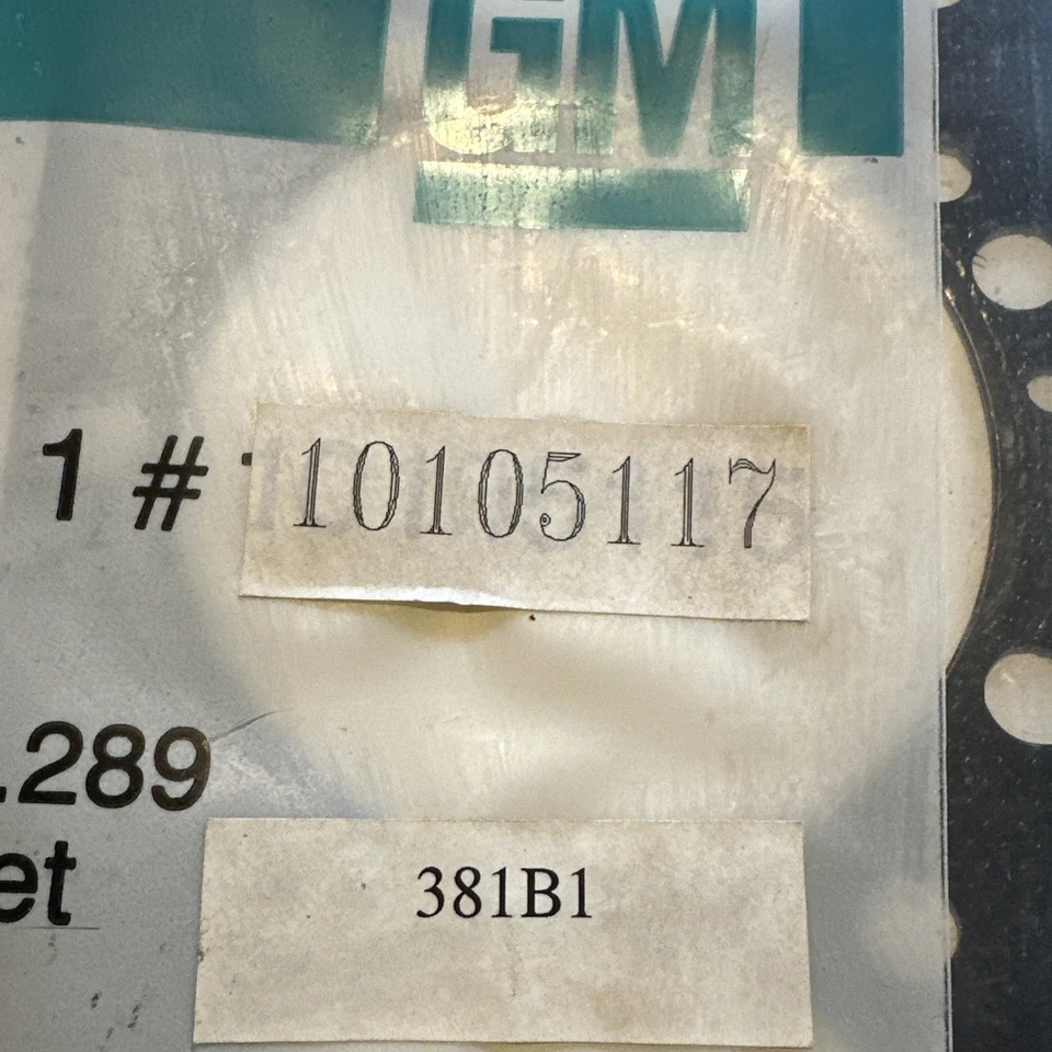 Прокладка головки блока цилиндров двигателя GM 10105117 для Chevy GMC 5,0 л 5,7 л 1984-2002 годов выпуска от оригинального производителя - Изображение 2 из 4
