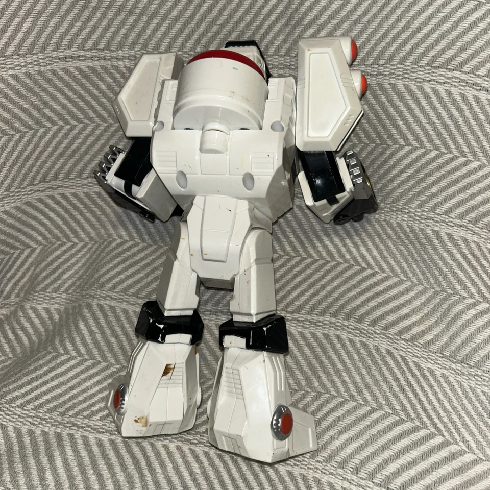 Power Rangers WHITE TIGER ZORD Bandai 2016 boneco robô vintage Imaginext E4 - Imagem 2 de 2