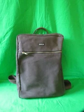 Kolo Brand Heavy Waxed Canvas Backpack Bag Brown Great Condition