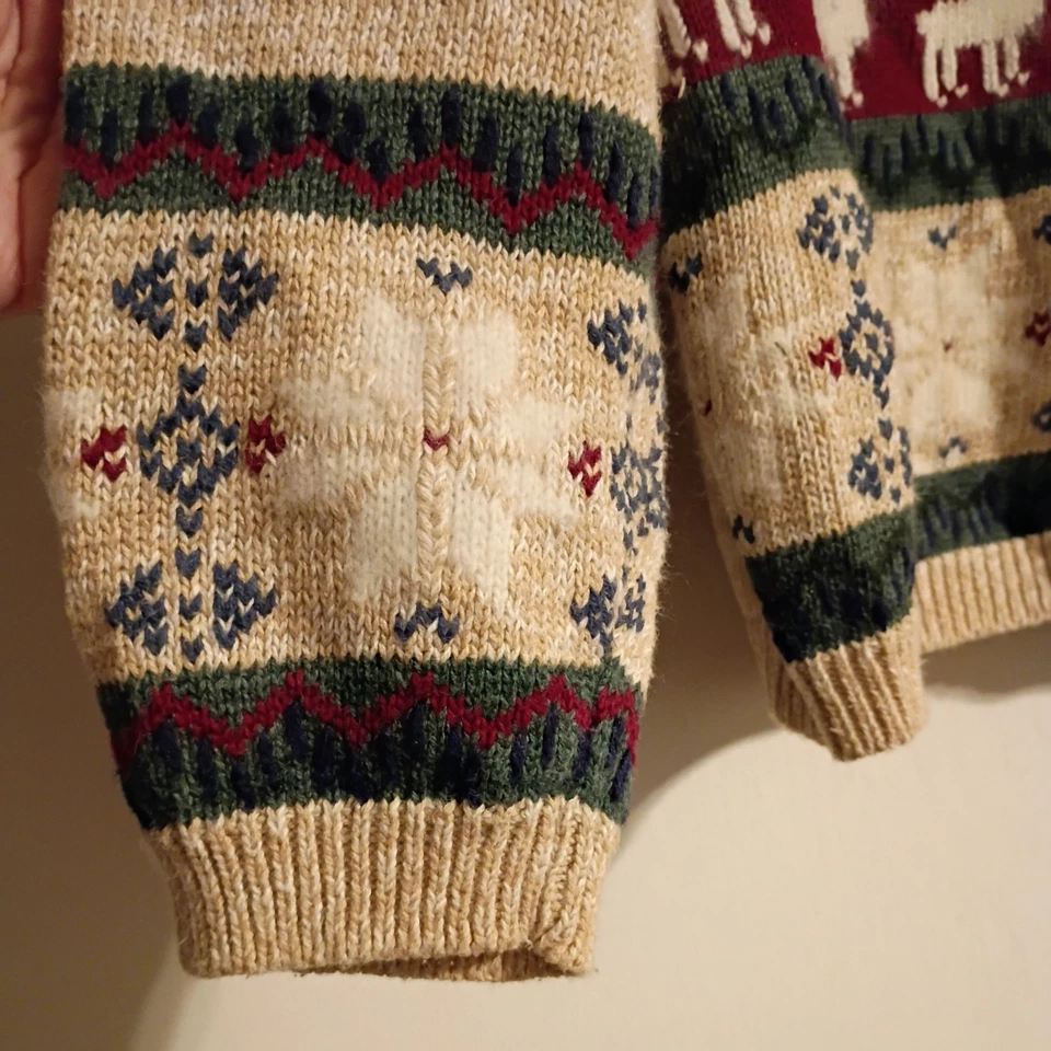 Cárdigan suéter de colección Northcrest para mujer talla XL tejido apretado con botones mezcla de lana Foto 4 de 4