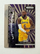 LEBRON JAMES 2023-24 Panini Prizm Dominance Silver
