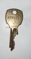 Vintage Key National Cabinet Lock 4089PO Appx 1-7/8" Replacement Lock Key
