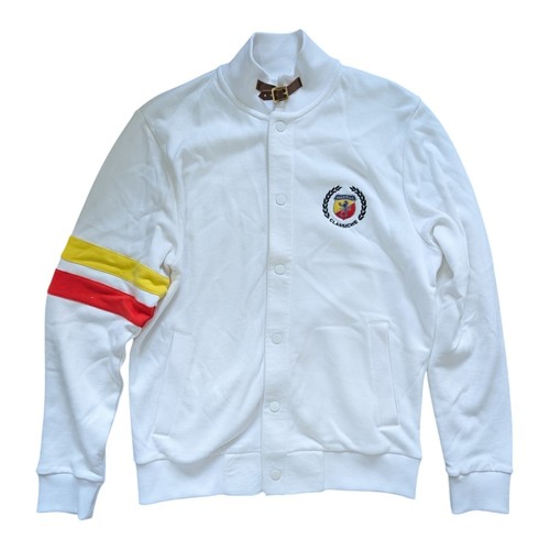 Offizielles Abarth Heritage Sweatshirt in Weiß Medium Neu Mit Etikett Auto Merch - Bild 6 von 10