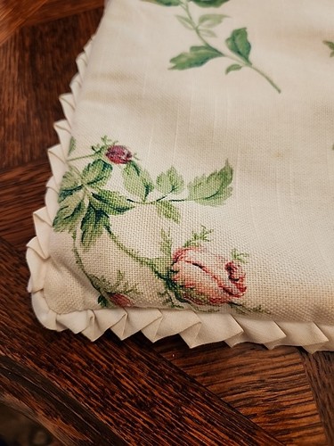 Vtg Waverly Floral Garden Room Throw Pillow Cover Cottagecore Shabby Chic - Picture 11 of 20