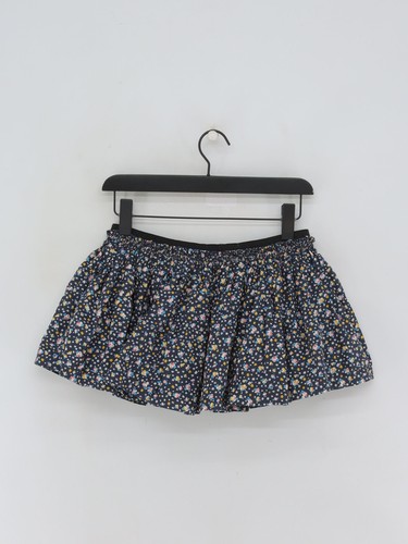 Jack Wills Women's Mini Skirt UK 8 Blue Floral 100% Cotton Short Mini - Picture 2 of 5