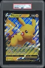 2021 POKEMON SWSH PROMO PIKACHU V BOX-TAG JUMBO #061 PIKACHU V PSA 7
